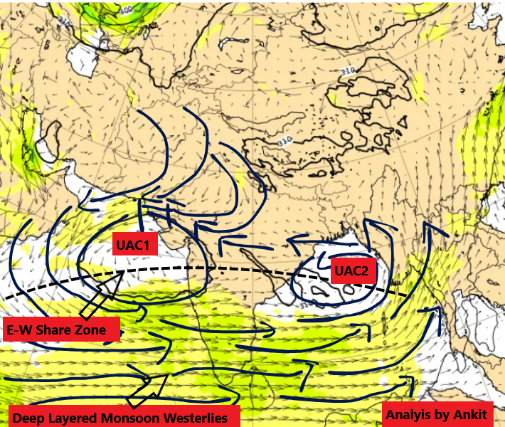 Monsoon to regain momentum  after a brief pause, likely to cover the entire country by the first week of  July.